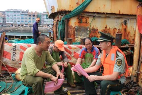 福建连江边防大队加强休渔期海上治安管理工作